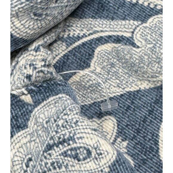 Pilcro Letterpress Shirt Women’s Size Small Sigourney Corduroy Button Down Blue - Picture 12 of 12